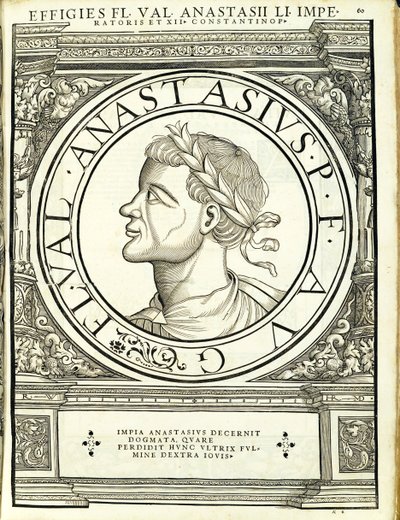 Anastasius I., Illustration aus 